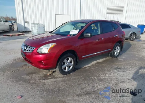 2012 Nissan Rogue S из США, поврежденный, VIN JN8AS5MV8CW353951